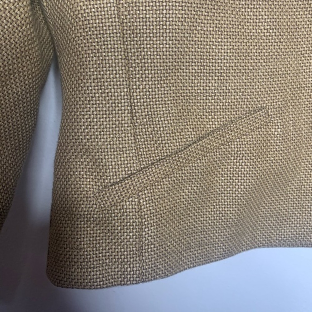 Anne Klein Lined Button Down Blazer Medium - image 6